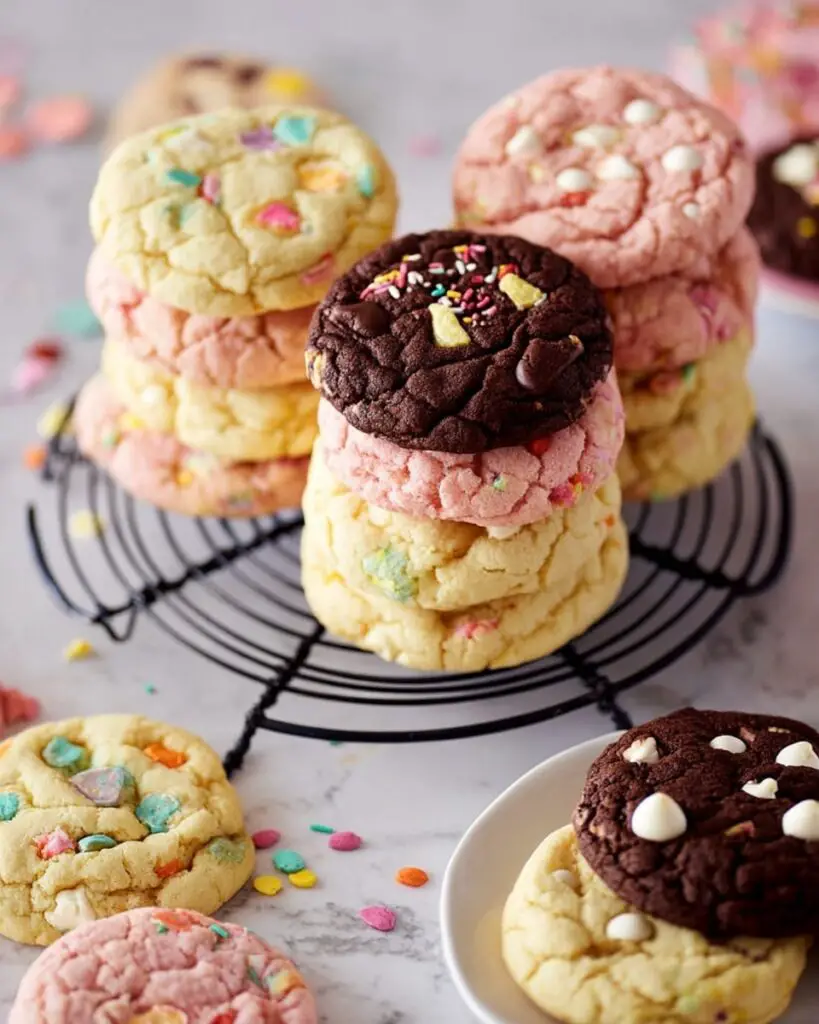 Cake Mix Cookies with Mix-ins Recipe