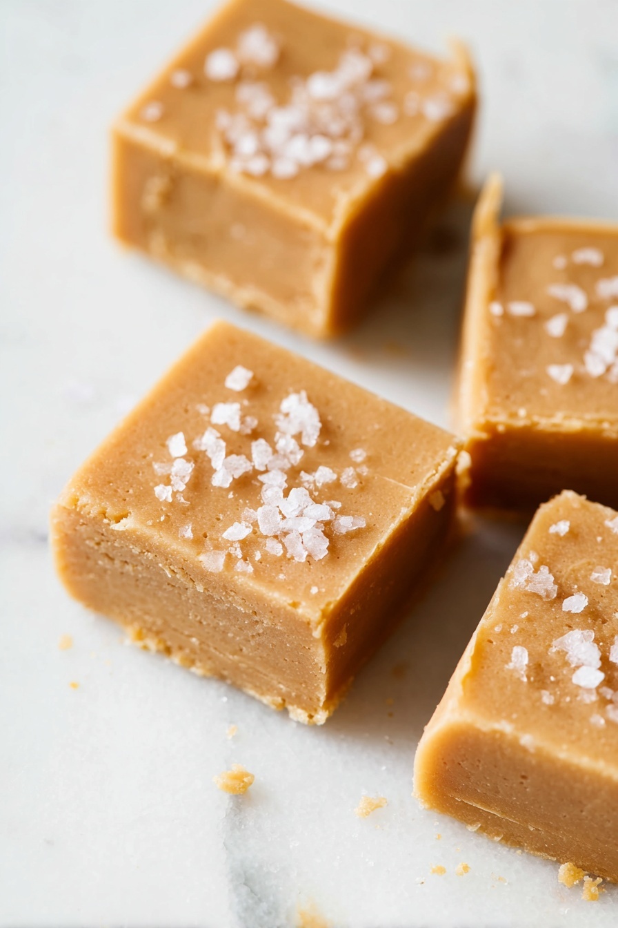 Peanut Butter Dairy-Free Fudge Recipe - Serving