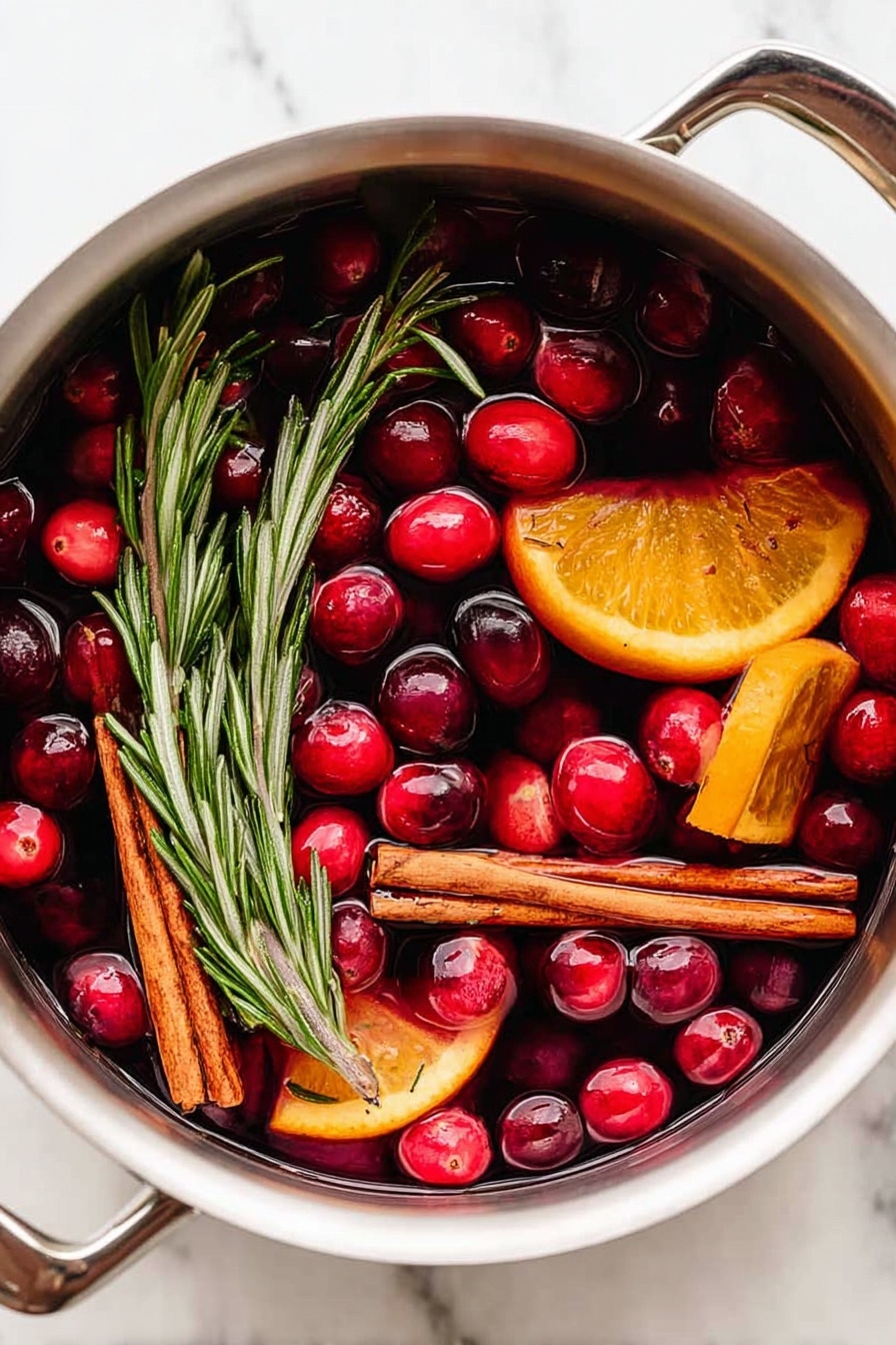 Festive Christmas Potpourri Recipe - Serving