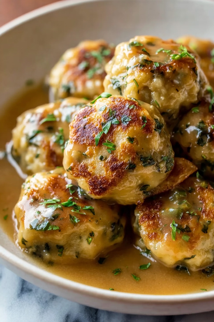 Stuffing Balls Recipe for Holidays Recipe - Serving