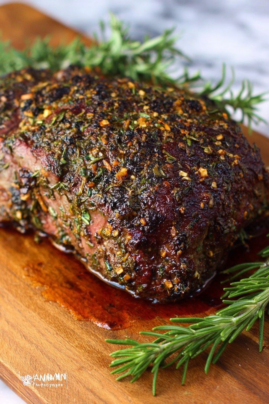 Oven-Roasted Beef Tenderloin with Garlic Butter Recipe - Serving
