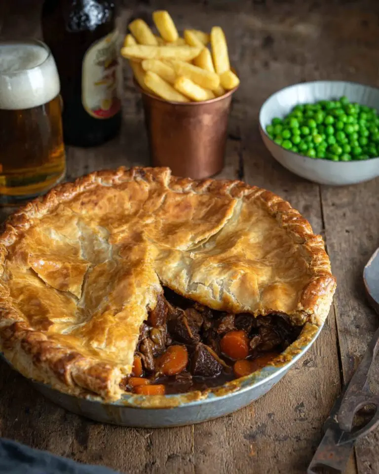 British Steak and Ale Pie Recipe