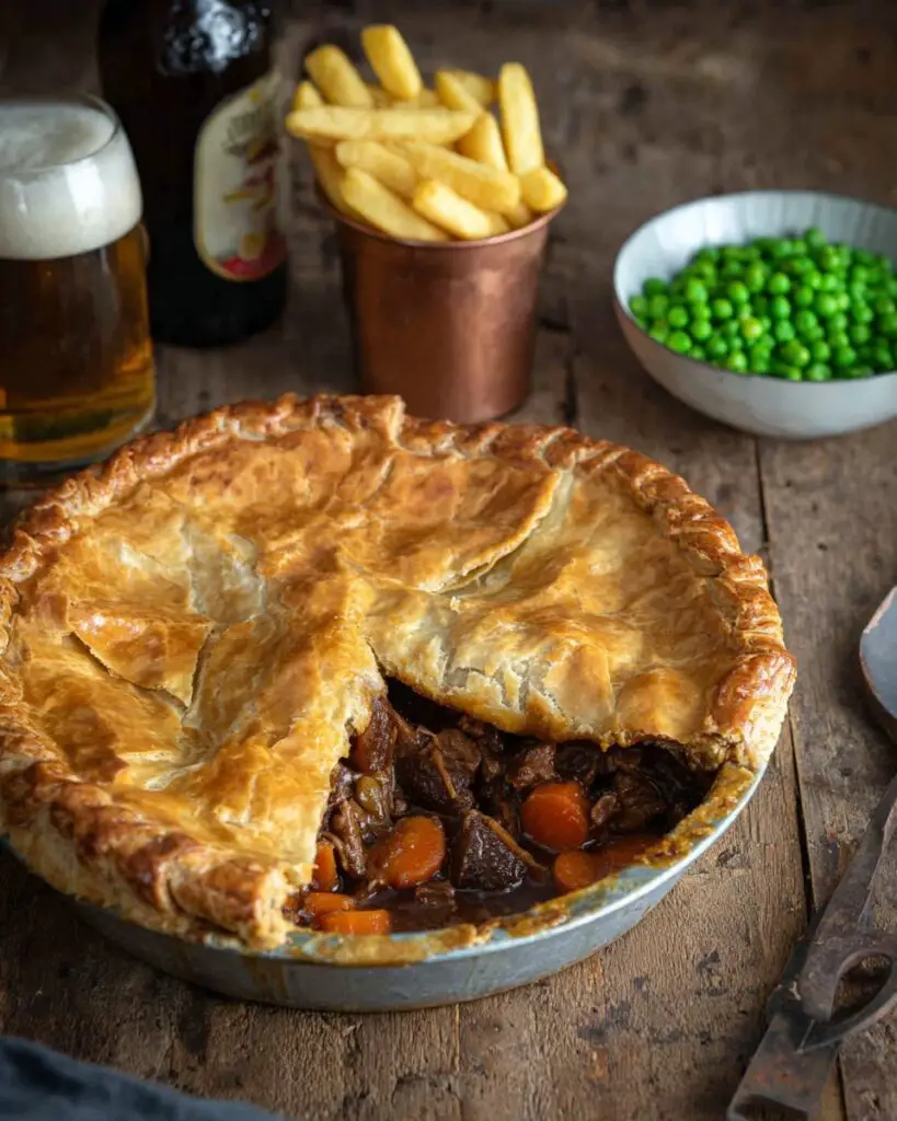 British Steak and Ale Pie Recipe
