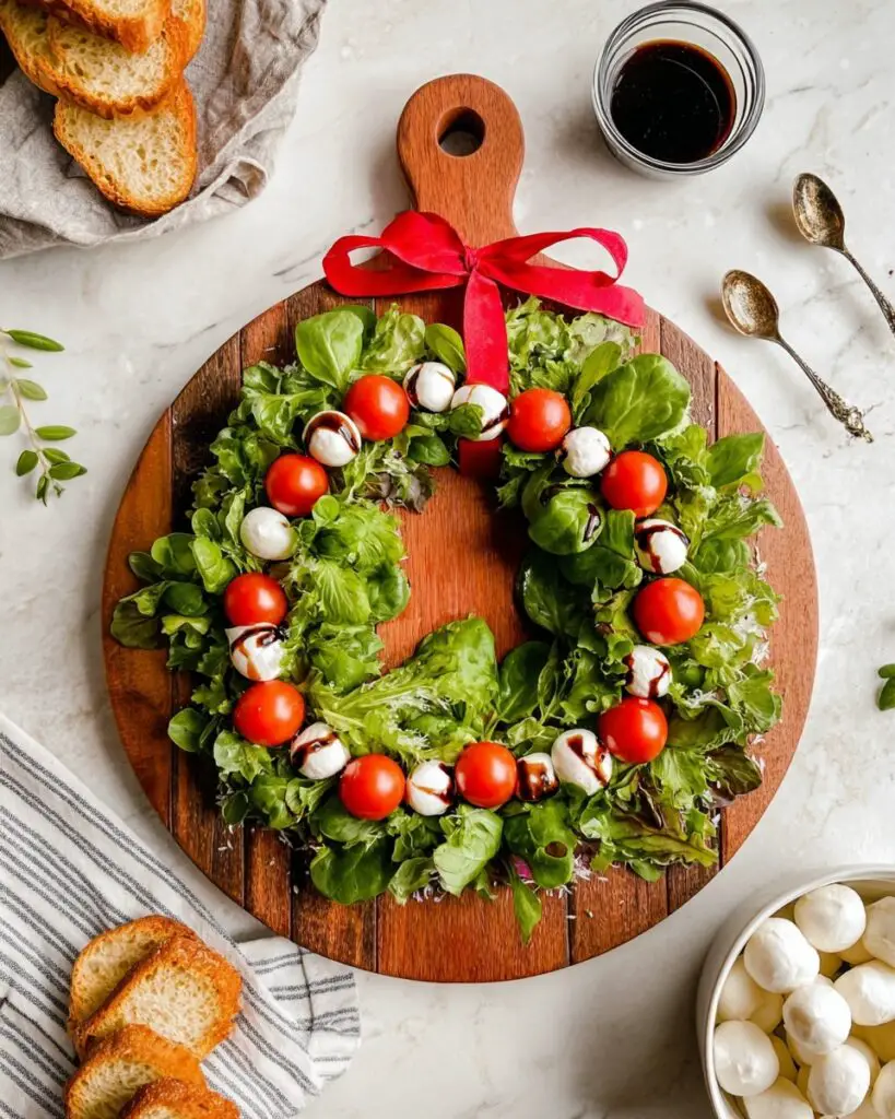 Caprese Salad Wreath Recipe