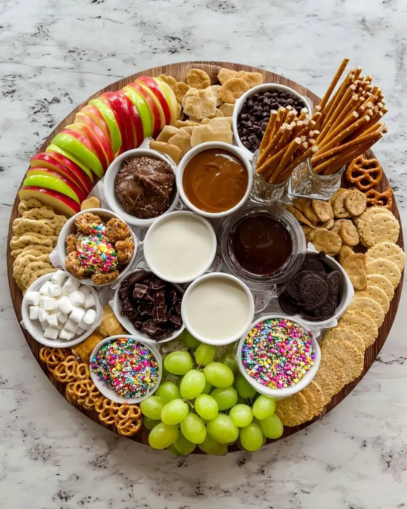 Autumn Apple Dipping Board Recipe
