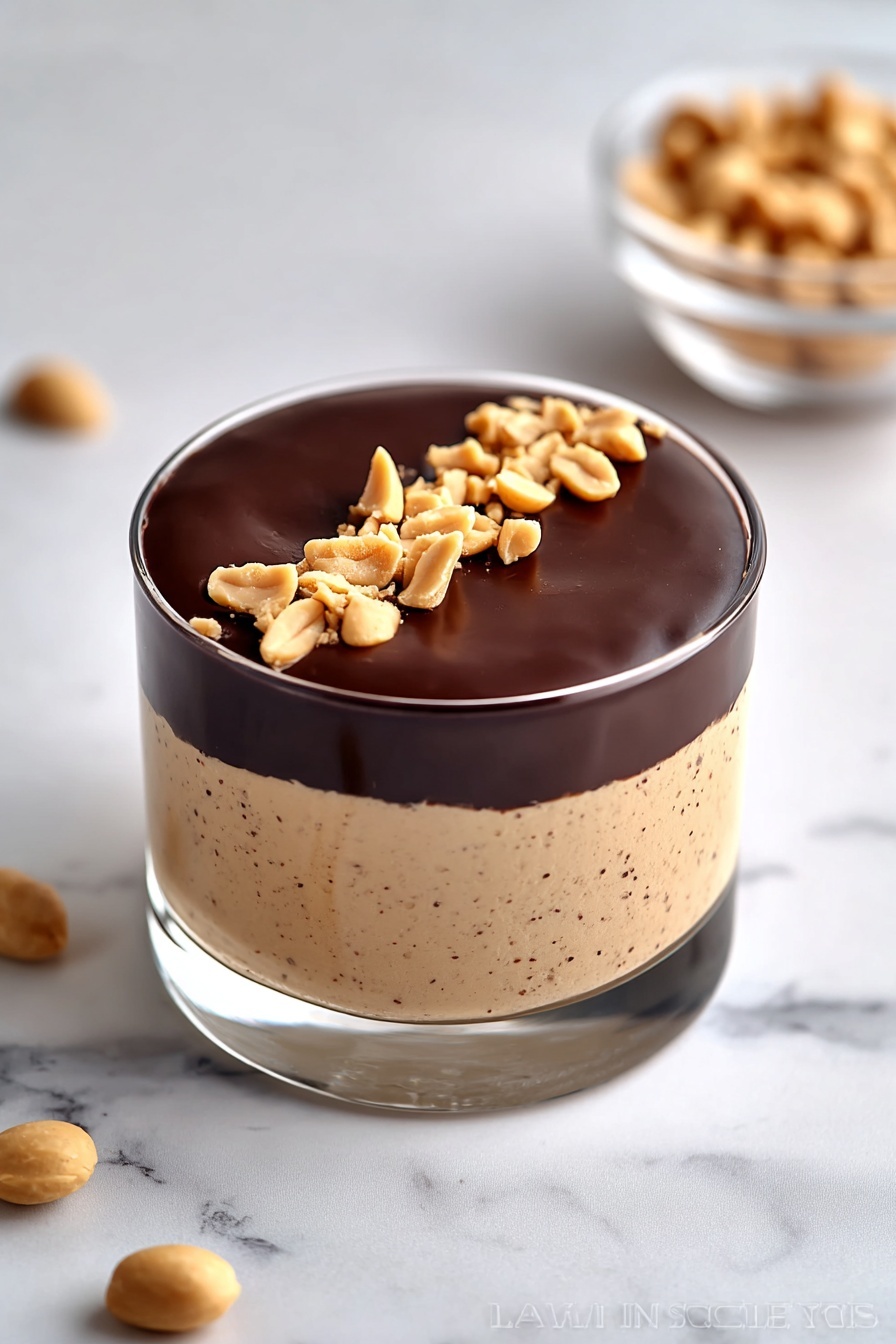 Peanut Butter Cottage Cheese Mousse Recipe - Serving